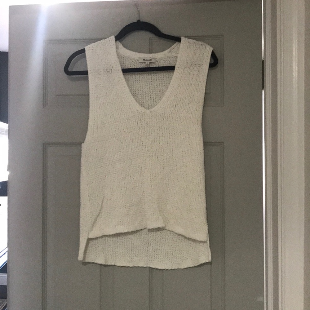Madewell sweater tank top